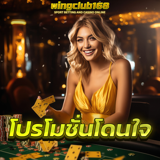 WINGCLUB168 เปิดประสบการณ์คาสิโนออนไลน์ เหมือนยก Casino มาไว้ที่บ้าน